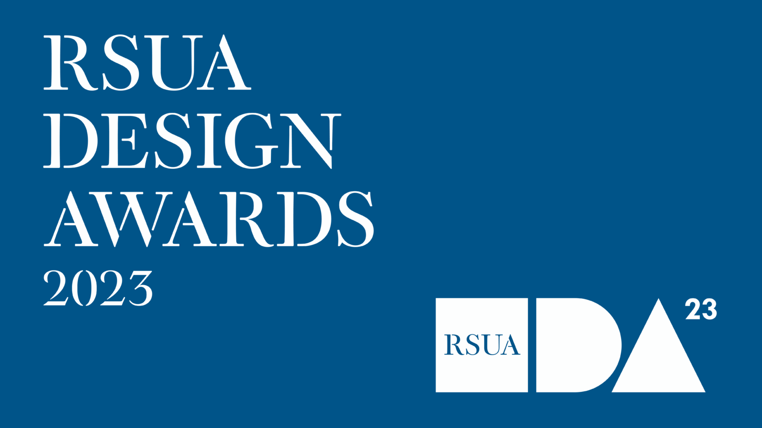 Ten projects shortlisted for the RSUA Design Awards 2023 - Royal ...