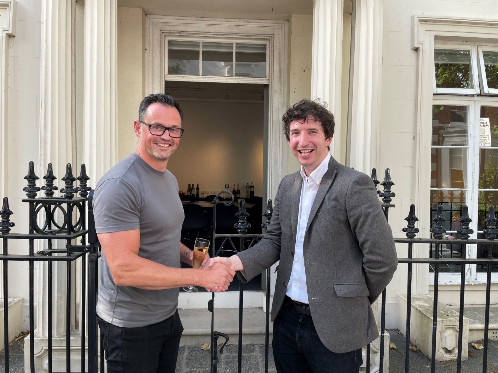 presidential handshake