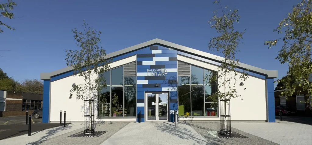 hero ballymoney library retrofit aaron mcgrath