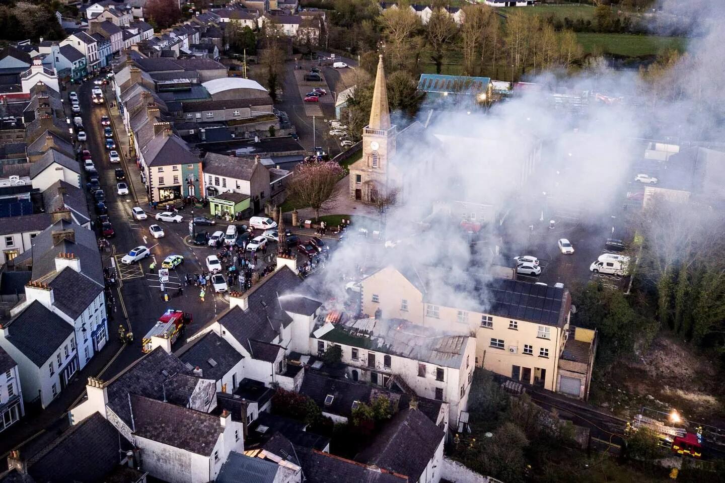 antrim arms fire