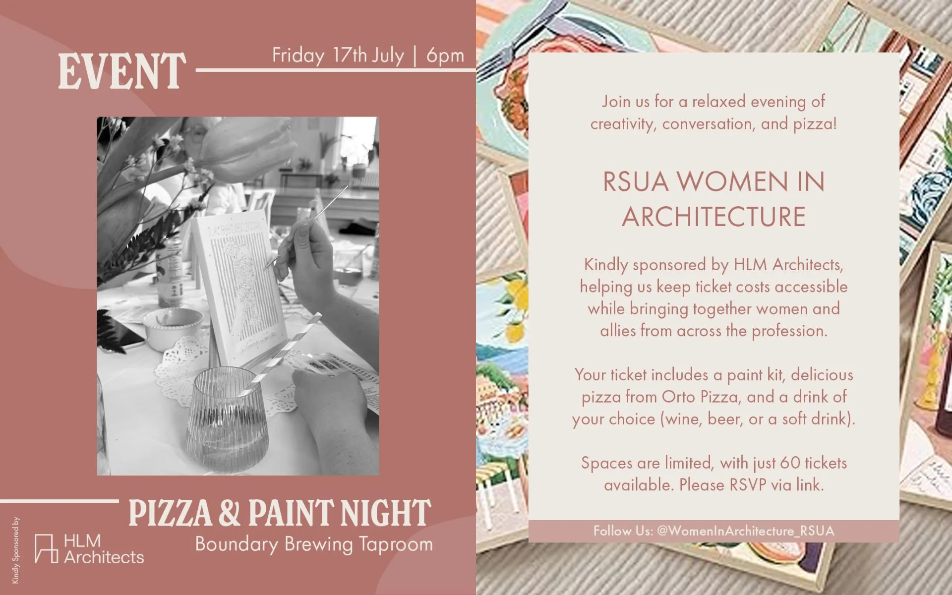 7. pizza paint banner